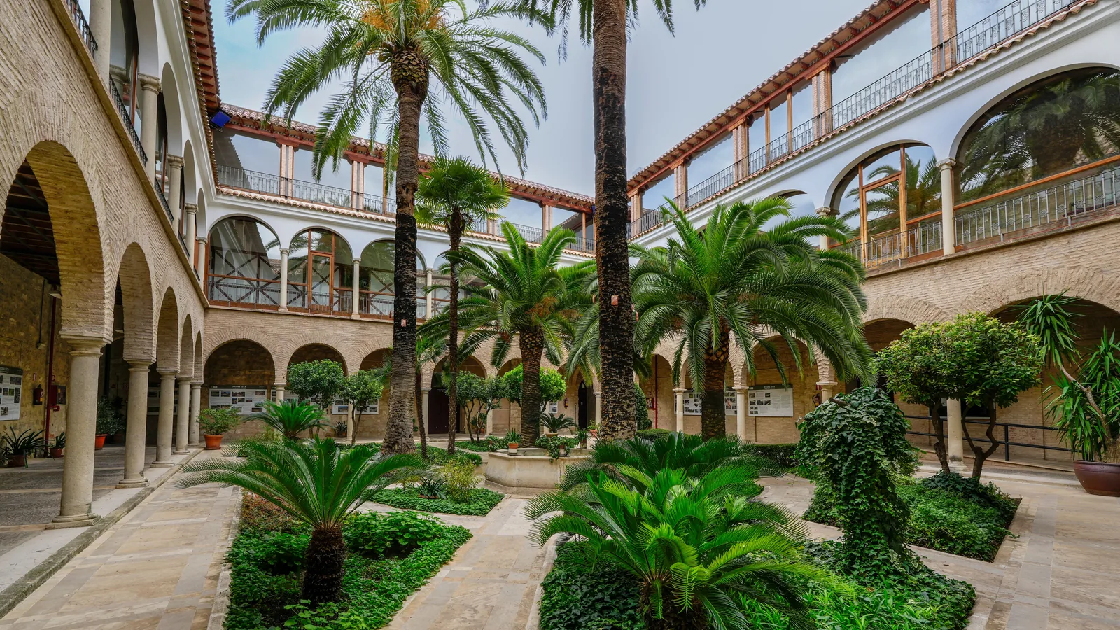 Patio de Hotel Casa Lunaria, Mérida.